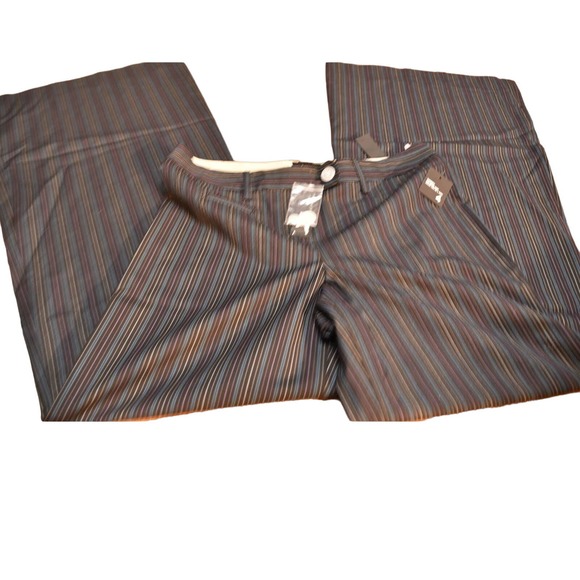The Limited, Cassidy Fit, Size 4, NWT, Navy, Blue Purple Pin Stripe - Picture 1 of 2